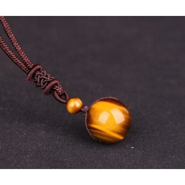 Moon Tiger Eye - Halsband